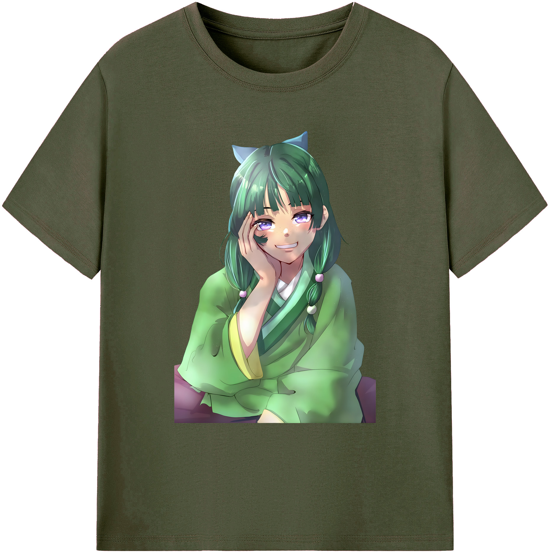 （画像用） 薬屋のひとりごと The Apothecary Diaries 綿100％ メンズ半袖Tシャツ｜肌触りやわらか＆通気性